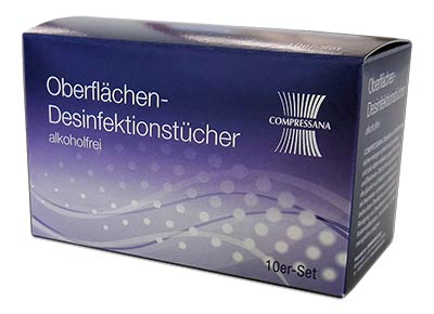 COMPRESSANA Oberflächen-Desinfektionstuch